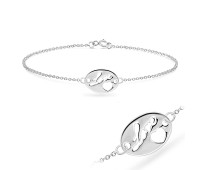 Valentine Silver Bracelet BRS-136